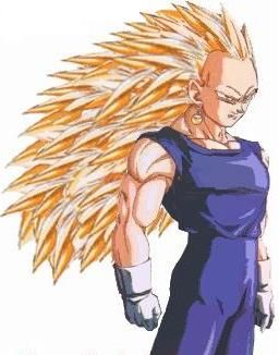 Dragon ball AF : Vegeta super saiyen 3